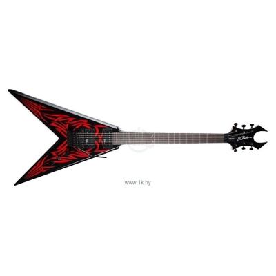 B.C. Rich Kerry King V Two Tribal Onyx