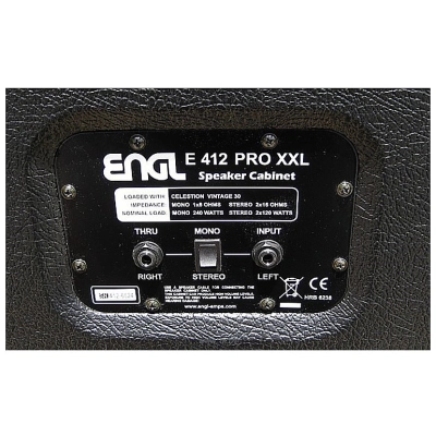 ENGL 4 x 12 XXL PRO Straight E412XXLB