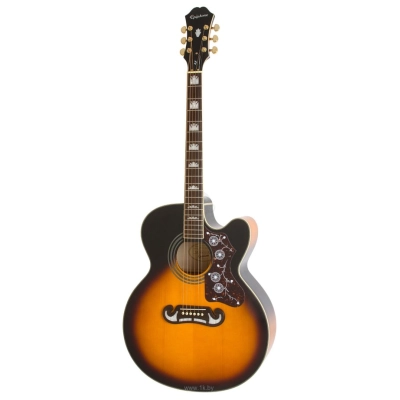 Epiphone EJ-200SCE Vintage Sunburst