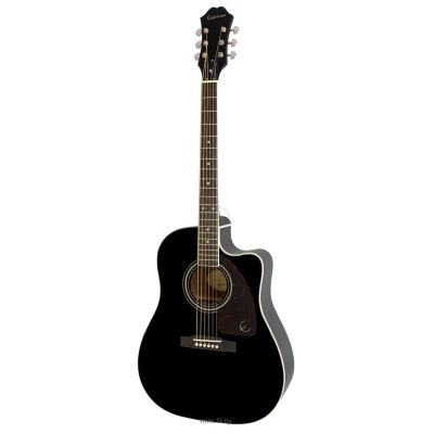 Epiphone AJ-220SCE Ebony